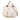 White Gucci Guccissima Hysteria Satchel - Designer Revival