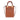 Brown Fendi Mini Leather Sunshine Shopper Tote Satchel