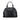 Black Burberry Leather Dome Handbag - Designer Revival