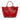 Red Gucci Small Guccissima Convertible Tote Satchel