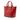 Red Gucci Small Guccissima Convertible Tote Satchel