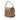 Brown Gucci GG Canvas Bella Flap Satchel