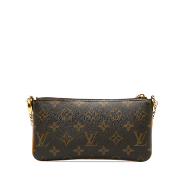 Brown Louis Vuitton Monogram Pochette Milla MM Shoulder Bag