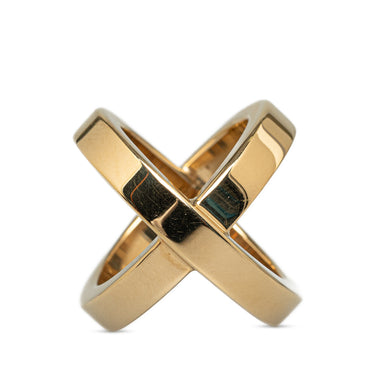 Gold Hermès Cosmos Scarf Ring