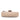 Beige Fendi Medium Shearling Selleria Baguette Satchel