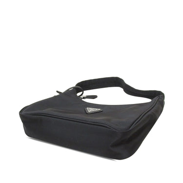 Black Prada Tessuto Re-Edition 2000 Shoulder Bag
