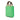 Green Fendi Mini Zucca Embossed Leather Sunshine Shopper Tote Satchel