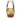 Yellow LOEWE Raffia Balloon Bag Satchel - Designer Revival