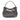 Gray Burberry Metallic Leather Fairby Hobo