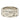 Silver Louis Vuitton Silver Plated Monogram Mosaic Ring L
