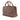 Brown Gucci Medium Calfskin Bamboo Shopper Satchel