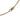 Gold Dior CD Oval Logo Chain Necklace