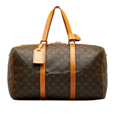Brown Louis Vuitton Monogram Sac Souple 45 Travel Bag