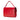 Red Gucci Small Leather Zumi Satchel - Designer Revival