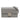 Gray Gucci Leather Interlocking G Dollar Wallet on Chain