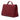 Red Dior Large Grained Calfskin Diorever Satchel