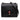 Black Fendi Small Leather Kan I Crossbody - Designer Revival