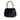 Black Gucci Calfskin Bamboo Night Handbag - Designer Revival