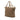 Brown Gucci Large GG Canvas Icon Bit Satchel - Designer Revival