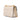 White Gucci Small Leather Bee Star Padlock Crossbody