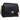 Black Chanel Quilted Goatskin Side Chain Compartment Flap Crossbody Bag
