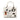 White Dior Medium Lambskin Paradise Lady Dior Satchel