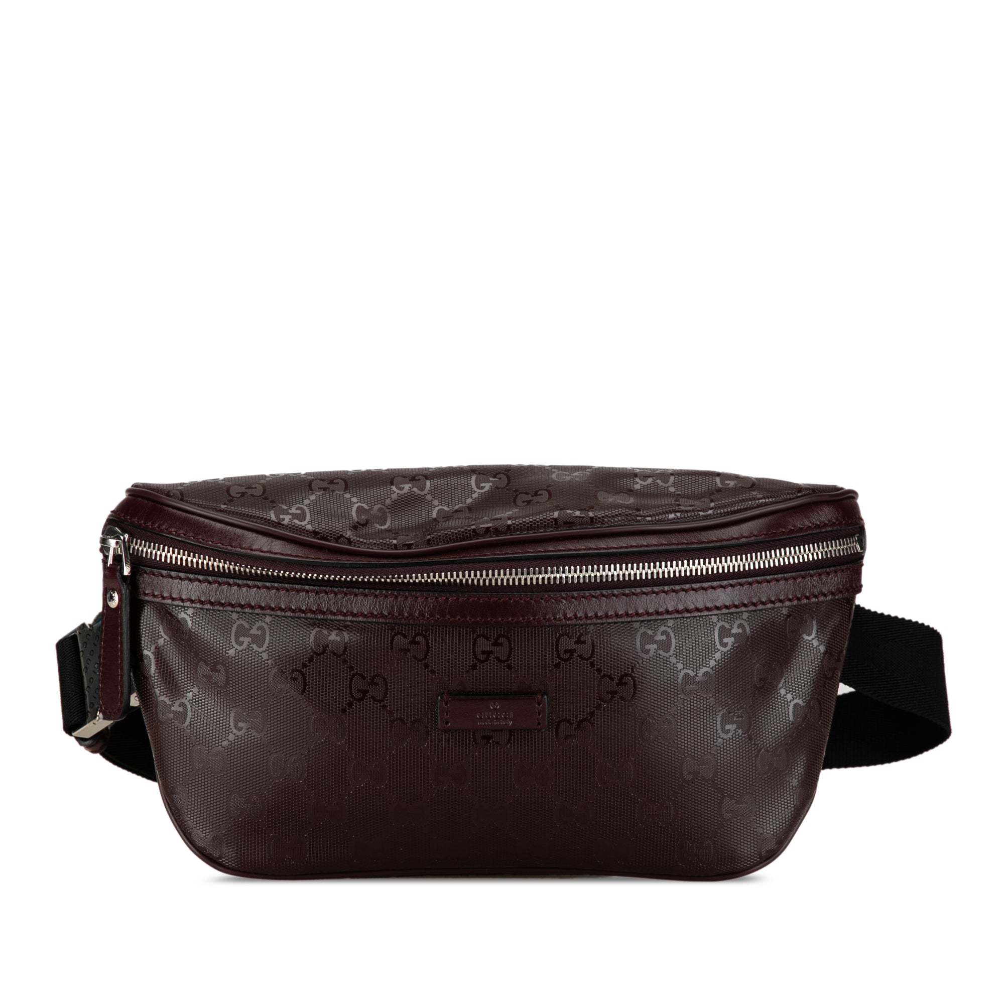 Red Gucci GG Imprime Belt Bag Designer Revival