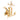 Gold Louis Vuitton Gold Plated LV Iconic Flower Push Back Earrings
