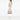 White Gucci Medium Leather Bamboo Diana Tote - Designer Revival