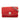Red Chanel Jumbo Chevron Jersey Leo Lion Flap Shoulder Bag - Designer Revival