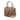 Brown Gucci GG Canvas Sukey Satchel - Designer Revival