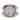 Silver Hermès Silver Plated Bijouterie Fantaisie Corozo Ring - Designer Revival