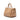 Tan Prada Vitello Phenix Shopping Tote Satchel