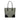 Gray Prada Cinghiale Trimmed Canvas Canapa Tote