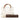 White Gucci Medium Leather Bamboo Diana Tote - Designer Revival