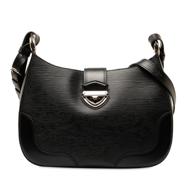 Black Louis Vuitton Epi Musette Bagatelle Shoulder Bag
