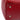 Red Gucci Calfskin Bamboo Shopper Boston Satchel - Designer Revival