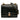 Black Fendi Small Scalloped Leather Kan I Crossbody - Designer Revival