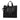 Black Fendi Large Zucca Jacquard Shopper Tote Satchel - Designer Revival