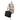 Black Fendi Large Zucca Jacquard Shopper Tote Satchel - Designer Revival