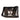 Black Chanel Vinyl Coco Window Cosmetic Pouch - Designer Revival