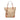 Tan Gucci GG Canvas GG Charm Tote - Designer Revival
