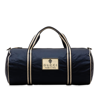 Blue Gucci Sports Line Duffle Bag - Designer Revival