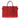 Red Louis Vuitton Monogram Cuir Plume Very Tote MM Satchel