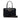 Black Gucci Canvas Square G Handbag - Designer Revival