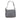 Gray Fendi Zucchino Canvas Pochette Shoulder Bag