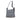 Gray Fendi Zucchino Canvas Pochette Shoulder Bag