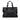 Black Burberry Leather Tote - Designer Revival