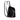 Black Fendi Mini By The Way Leather Ribbon Pearl Backpack
