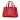 Red Gucci Leather Sylvie Web Top Handle Satchel